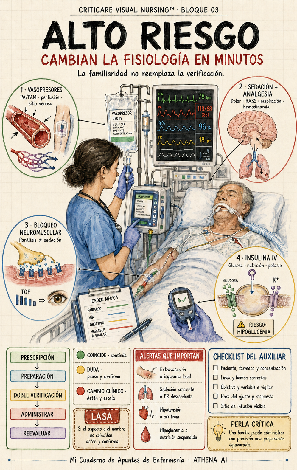 Página interior del libro con recursos visuales clínicos